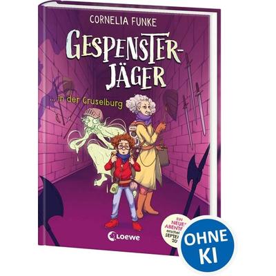 Gespensterjäger in der Gruselburg (Band 3) - Mit 8 neu illustrierten Farbseiten, Gebundene Ausgabe von Cornelia Funke, Loewe, 978-3-7432-2241-0