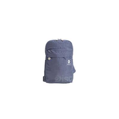 Umhängetasche DISCOVERY "Commuter", Damen, Gr. B/H/T: 22cm x 34cm x 6cm, blau (grau), unifarben, Taschen Umhängetasche, mit interner Anti-Kratz-Tasche für Tablets