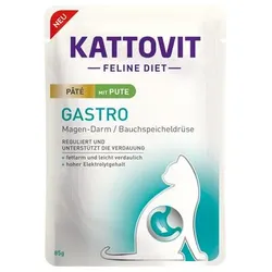Kattovit Paté 10 x 85g Gastro Pute