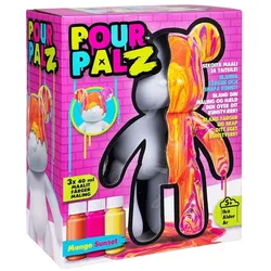 Pour Palz DIY Paint Bear- Mango Sunset
