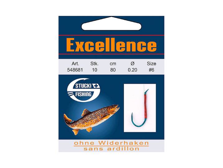 Stucki Excellence Nylonbindung Ohne Widerhaken #08 0.2 mm