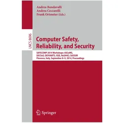 Computer Safety, Reliability, and Security, Fachbücher