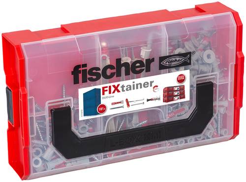 Fischer 548864 FIXtainer DUOLINE Dübelsortiment 181St.