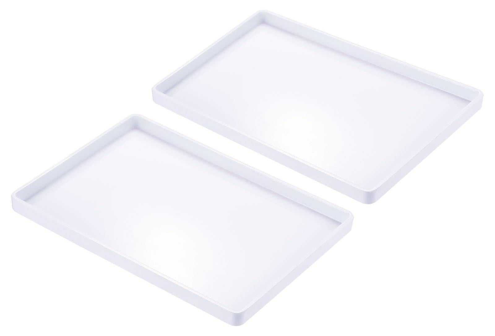 Dripio Fastfood-tabletten, 2 stuks, wit, 28 x 20 cm