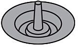 Hansgrohe Schutzdeckel 97577000 für Ab-/Überlaufgarnituren