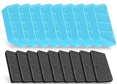 Uplift Picks Wireless Cat Water Fountain Replacement Filters Set 9 Pcs + Filters