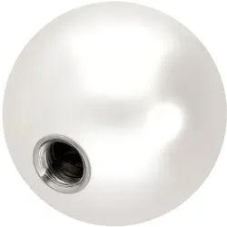 Echte Frischwasserperle mit Titangewinde