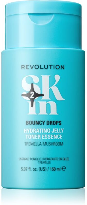 Revolution Skincare Happy Hydrate Tremella Mushroom Hydrating Toner Essence moisturising toner with gel consistency 150 ml