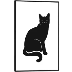 Bild BLACK CAT (BHT 20x30x1,60 cm) - bunt - BHT 20x30x1,60 cm