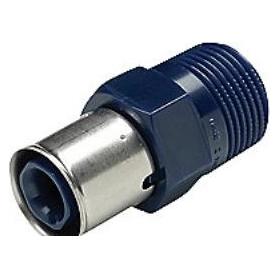 Wavin 20x1/2 Tigris K1 ovg np - 20x1/2 Tigris Kunststoff Übergang mit Nippel (NOR-1650525)