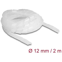 DELOCK Spiralschlauch flexibel 2 m x 12 mm transparent