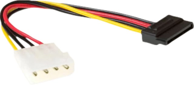 ACT AK3197 Serial ATA voedingsverloopkabel 0,15m