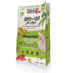 MAC's Dog MONO Kaninchen Hundetrockenfutter 3 Kilogramm