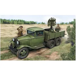 Hobby Boss GAZ-AAA with Quad Maxim AA Gun