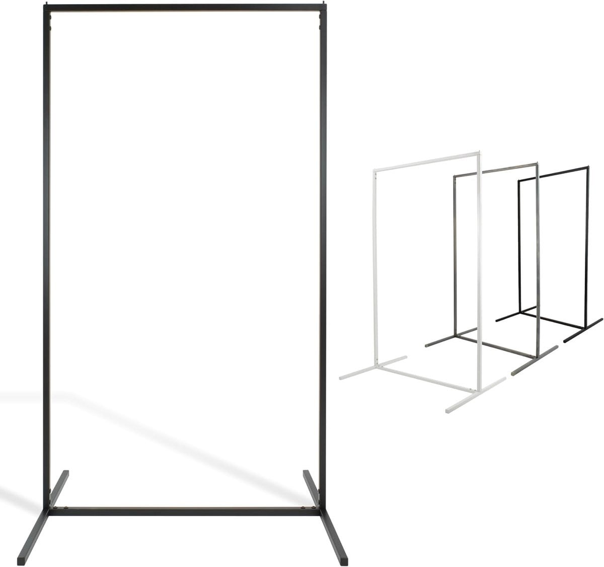 Natural Goods Berlin Kledingrek Berlin - Zwart - H 140cm x B 80cm