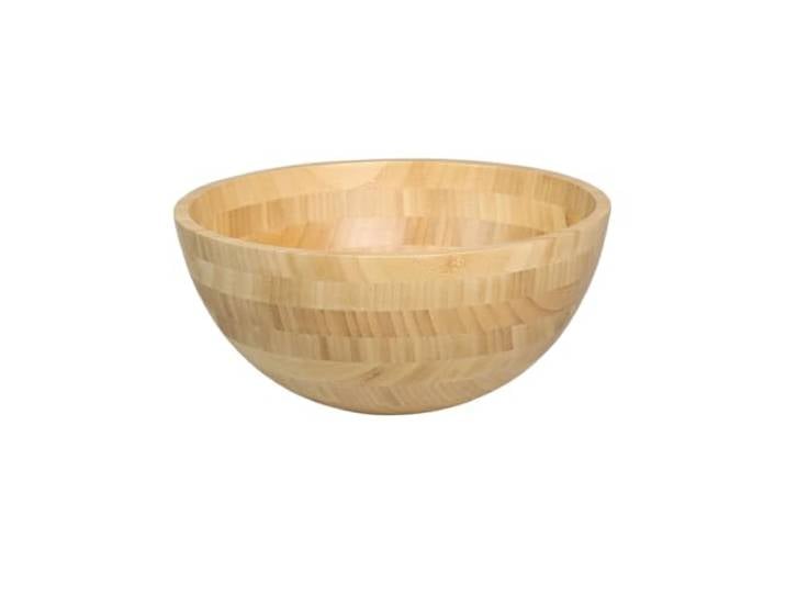 Kesper Bol de service en bambou certifié FSC®\, dimensions : Ø 25 cm\, hauteur 13 cm 53051