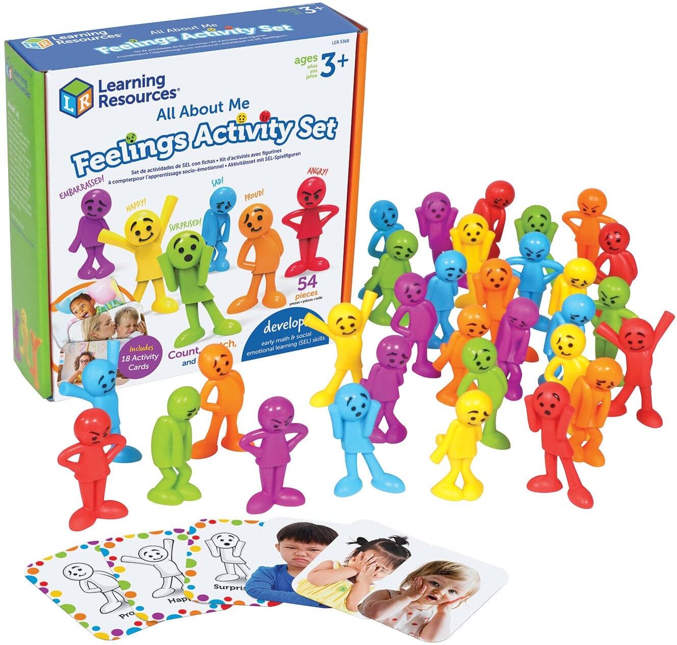Learning Resources All About Me Feelings Activity Set for Toddlers - Emotional Intelligence Toy - Ages 2-5 Years