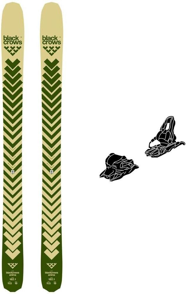 Black Crows  - Pack Ski Anima - 176 + Attack Lyt 11 Gw Br.120 Solid Black - Ski