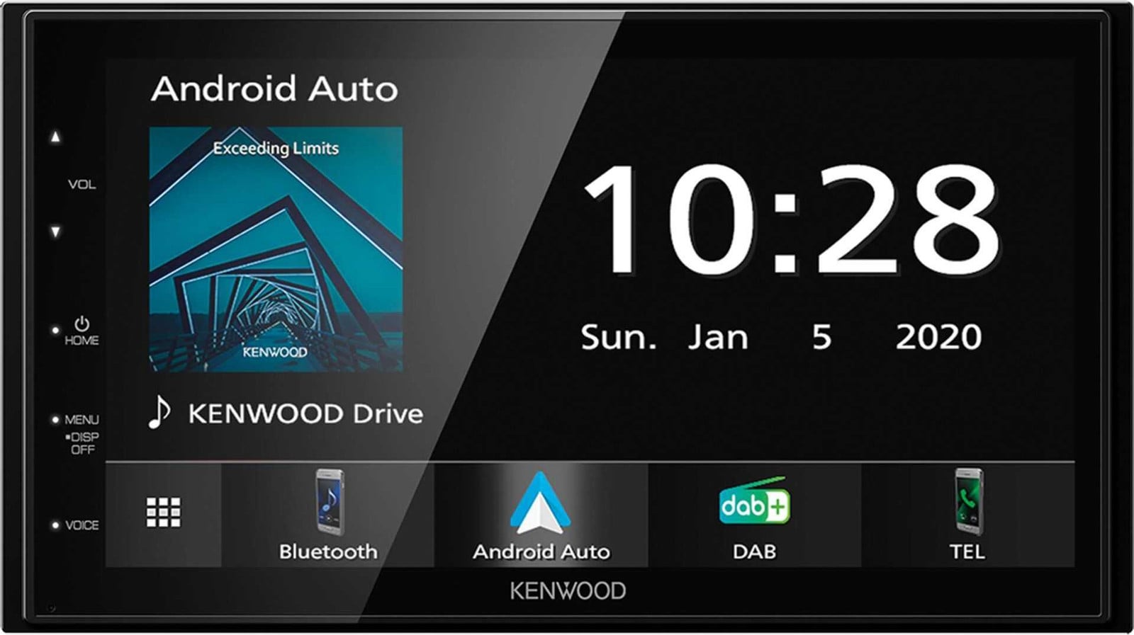 Kenwood Moniceiver DMX5020DABS Autoradio - Zwart - 2 DIN