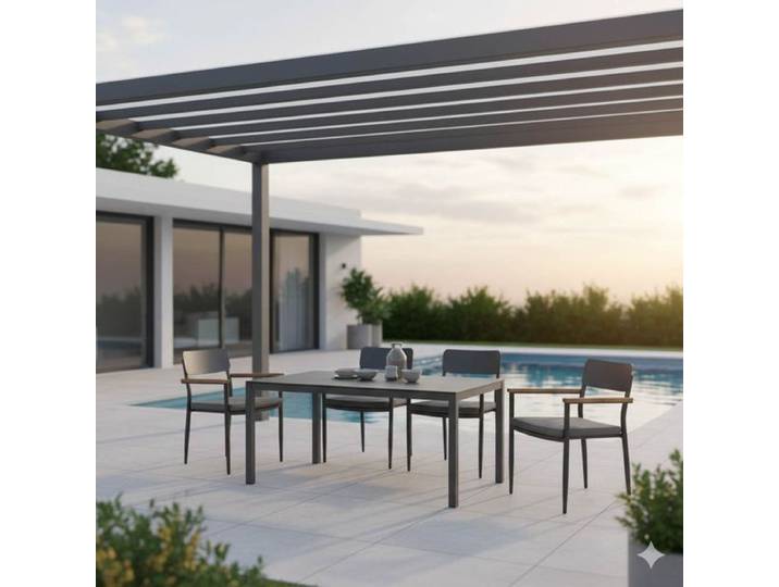 OUTLIV. Perugia II Gartenmöbel-Set M (4 Plätze) Tisch160x90cm