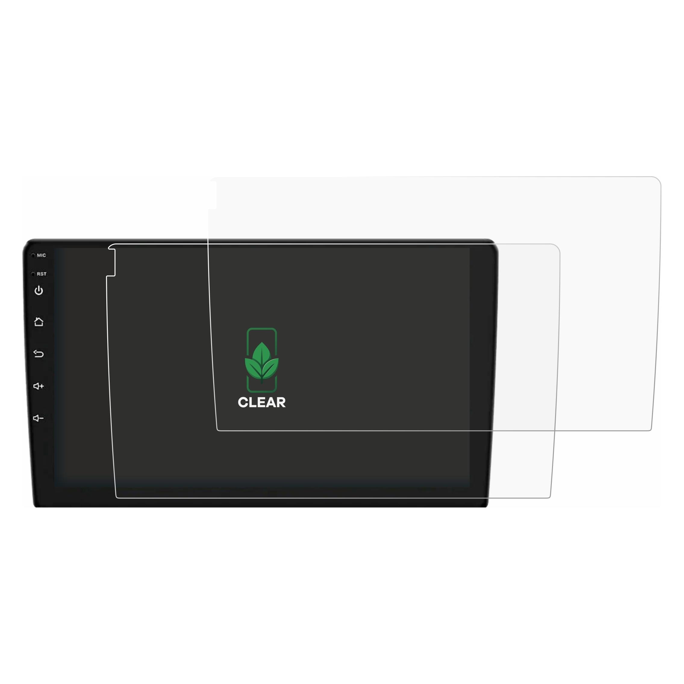ScreenLeaf Schutzfolie für Autoradio V2Plus X291 CarPlay 9" Displayschutz Display Schutz Folie Klar (6165460)