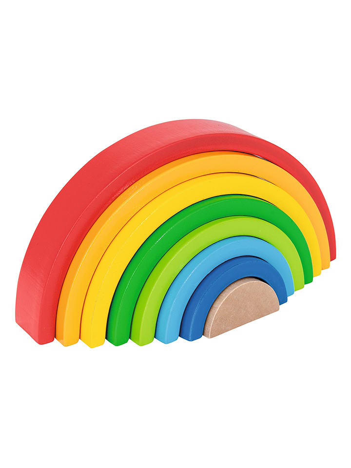 Eichhorn Sortier- und Stapelspiel "Regenbogen" - ab 12 Monaten - onesize