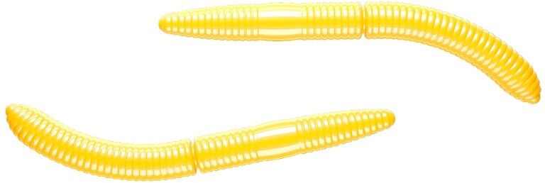 Libra Lures Fatty D'Worm 65 Cheese-007 - Yellow