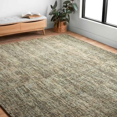 Alexander Home Sandstone Abstract Modern Hand-Tufted Area Rug
