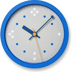 Point Wanduhr 24,8 cm, grau