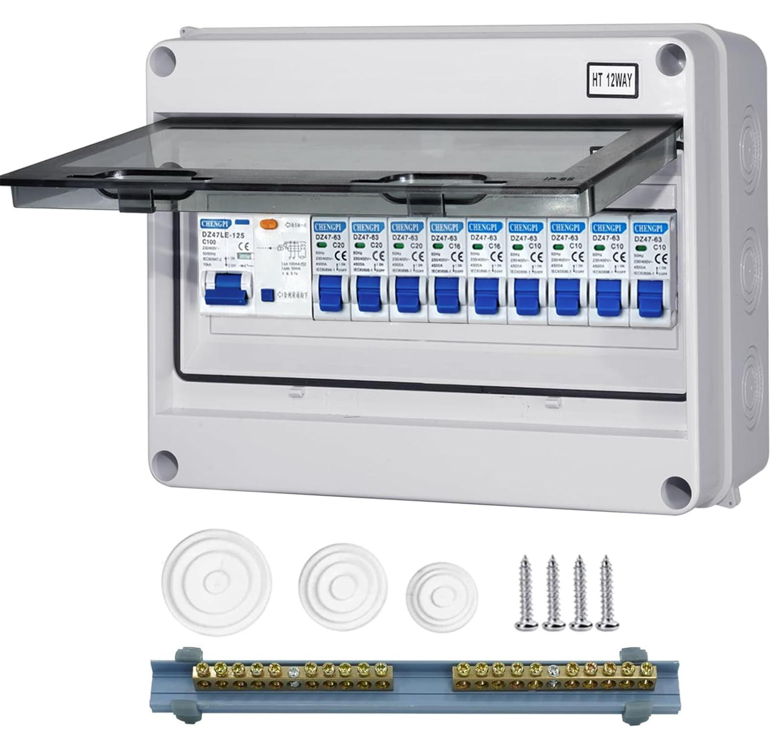 Selius Zekeringkast opbouw IP65 kleine opbouwverdeler