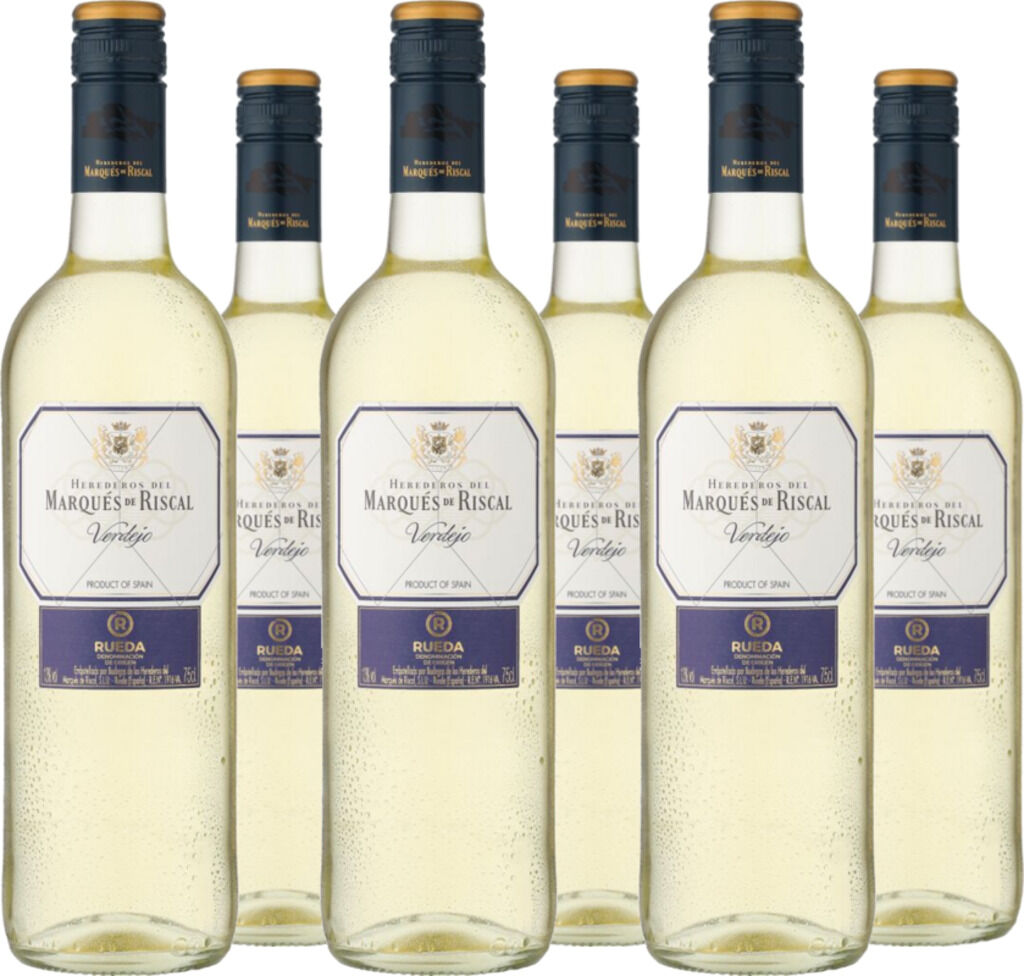 6er Vorteilspaket Blanco Rueda DO 2025 Marqués de Riscal