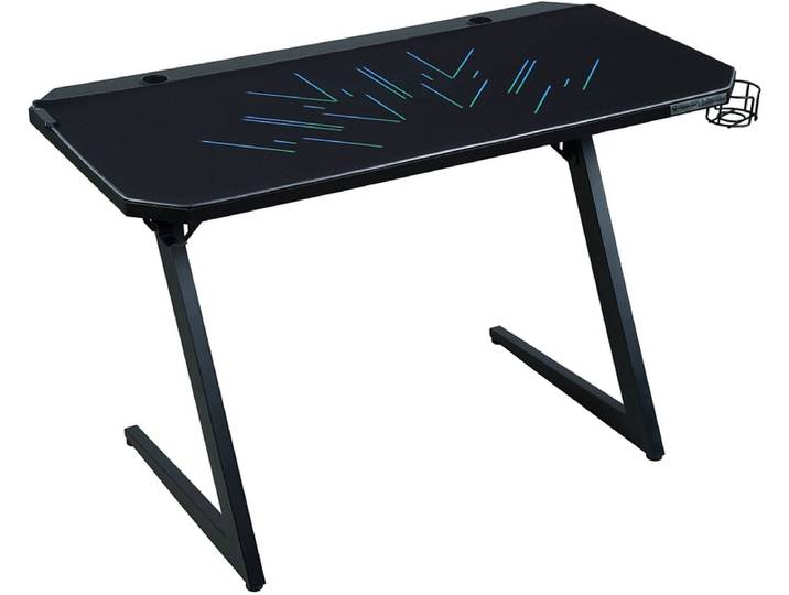 Gaming Schreibtisch PREDATOR ZYON 60x120x75cm schwarz
