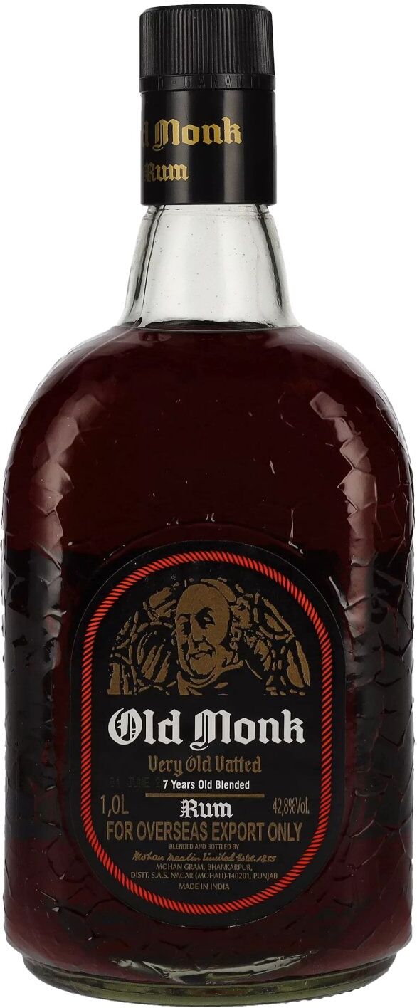 Old Monk Rum Old Monk 7 Years Old 42,8% Vol. 1l