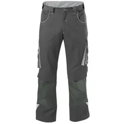 Bundhose 24, dunkelgrau/hellgrau, Größe 56 - grau - 56