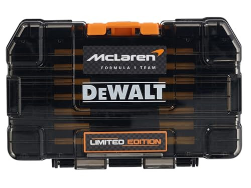 DEWALT McLaren FLEXTORQ 28-delige Schroevendraaier Set in Tough CASE+ TSTAK™ Compatibele Koffer