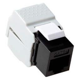 ACT CAT5E Keystone Jack unshielded tool free black. Type: CAT5E Black Keystone utp c5e toolfree bk (Keystone Modul) (TD5010)