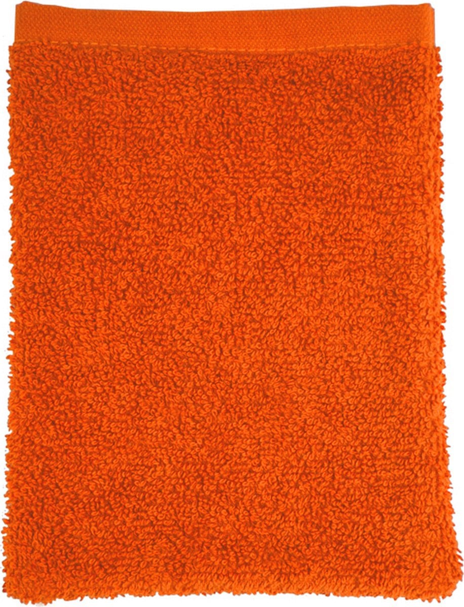 The One Voordeel Washandjes Oranje 10 stuks