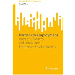 Barriers to Employment, Fachbücher von Arup Mitra