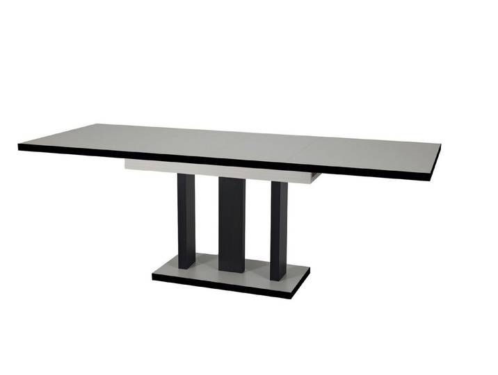 Endo-Moebel Esstisch Esstisch Appia Special 130 / 210cm schwarz Esszimmertisch erweiterbar