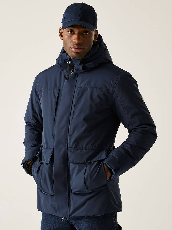 Regatta Winterjacke "Marron" in Dunkelblau - S