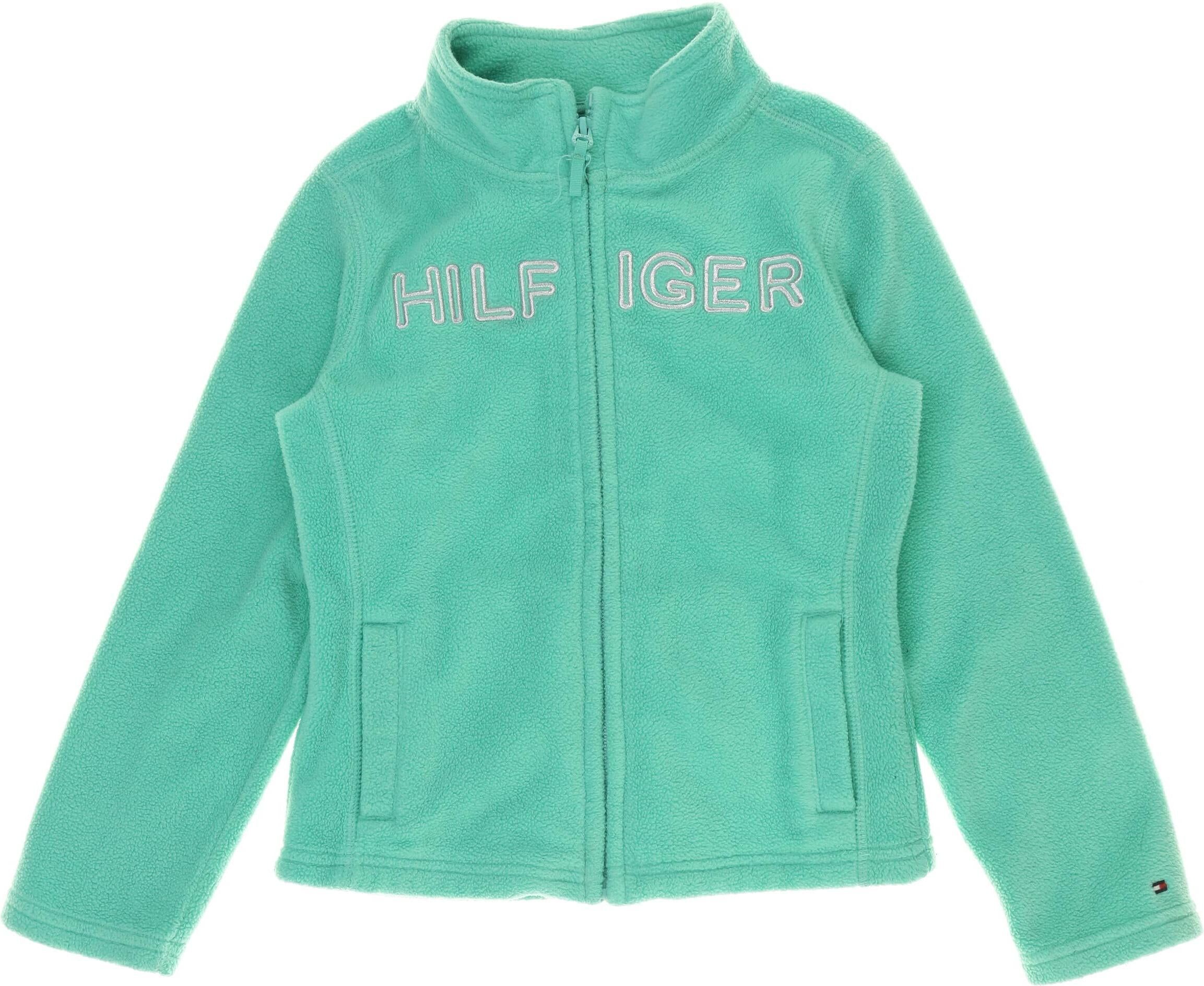 Tommy Hilfiger Mädchen Jacke oder Mantel, Grün, Gr. S, Synthetik - Second Hand