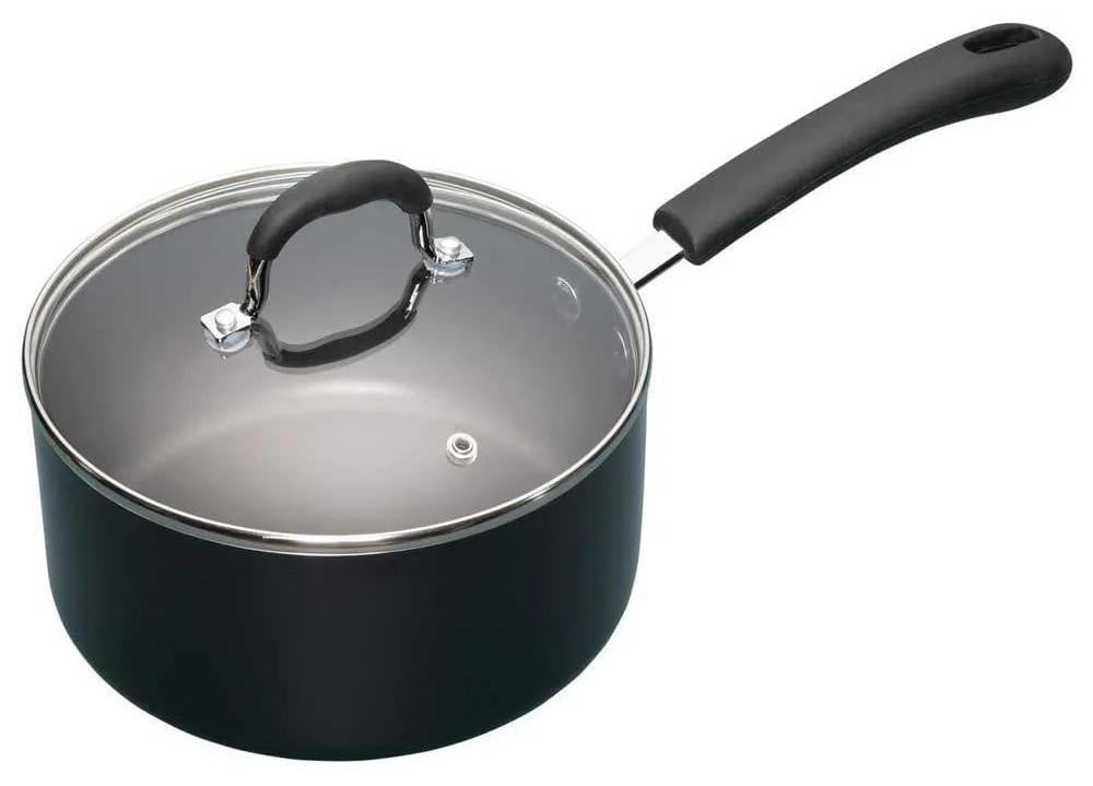 MasterClass anti-aanbak pan van aluminium met deksel, 20 cm
