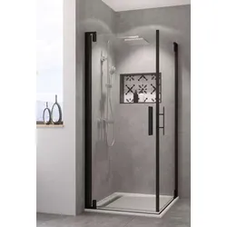 Breuer EUROPA DESIGN Eckeinstieg mit Drehtüren.. - Duschkabine