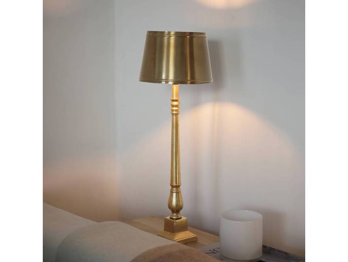 Markslöjd Tischlampe Metallo, bronze / altmessing, für Wohn- / Esszimmer, Metall