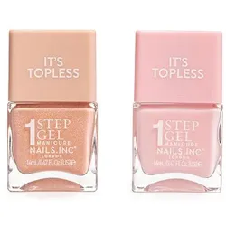 NAILS.INC® It's Topless 1-Step Gel Nagellack-Set 2x14ml
