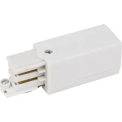 Artecta 3-Phase Left Feed-In Connector Weiß (RAL9003)