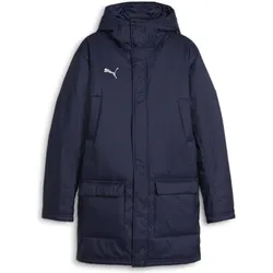 Puma, Herren, Laufjacke, teamFINAL Winter Jacket (XXL), Blau, XXL