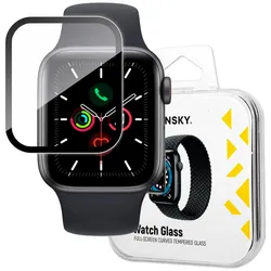 Wozinsky Watch Glass – Schutzglas für Apple Watch 4/5/6/SE (44mm), Schutzfolie für Uhr Display