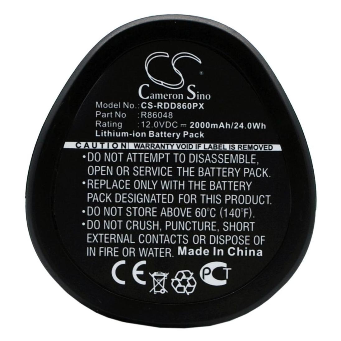 NoName Battery for AEG BBS 12C etc (RDD860PX)