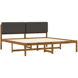 vidaXL, Bett, Bettgestell (200 x 200 cm)